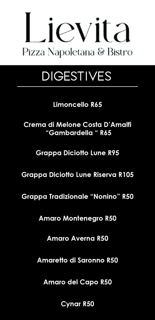 LIEVITA MENU2